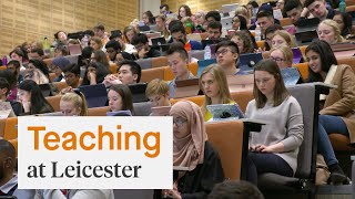 Teaching and learning at the University of Leicester [upl. by Aicened]