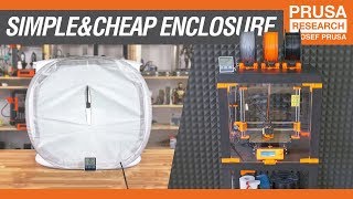 How to build a simple and cheap 3D printer enclosure [upl. by Dannica936]