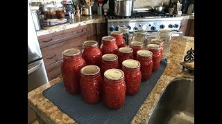 Canning Crushed Tomatoes Tutorial [upl. by Nester918]