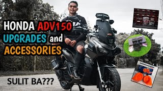 HONDA ADV150 UPGRADES AND ACCESSORIES [upl. by Adnalay719]