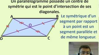 Propriétés du parallélogramme [upl. by Armand]