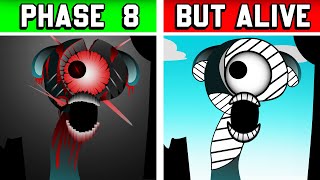 Incredibox Sprunki  Phase 8 But Everyone Is Alive  Mix Phase 8  All character together [upl. by Aramit]