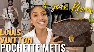 Louis Vuitton POCHETTE METIS in depth REVIEW  Tiana Peri [upl. by Notnef]