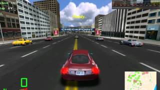 Midtown Madness 2 San Francisco Circuit Races Walkthrough [upl. by Ylebmik]