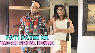 PATI PATNI AUR WORK FROM HOME  Hyderabad Diaries [upl. by Nesyrb83]