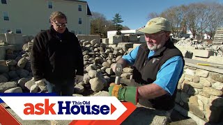 How to Cut and Shape Stones  Ask This Old House [upl. by Dellora230]