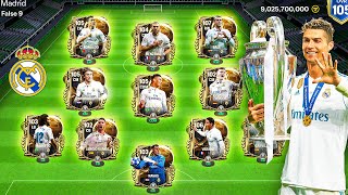 I Made 2018 Prime Real Madrid Squad In FC Mobile 25 [upl. by Leodora489]