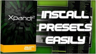 The EASIEST Way To Install Presets For Any Vst 👍 [upl. by Analla41]