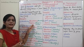 Class 48  Alkaloid Part 04  Types of Alkaloids  Classification of Alkaloids Parts 02 [upl. by Neelik]