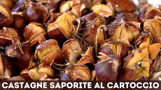 🌰 CASTAGNE SAPORITE AL CARTOCCIO 🌰 Ricetta Inutile di Marco 😁 in Versione Salata e Dolce [upl. by Eniamaj82]