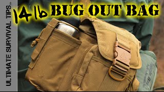 DIY  14 lb Survival Bug Out Bag  Get Home Bag  Bug Out Kit Basics [upl. by Meghann996]