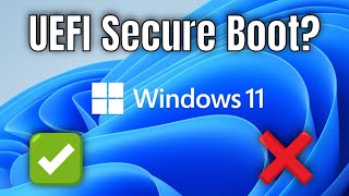 How to check if you have UEFI Secure Boot enabled  Is your PC compatible with Windows 11 [upl. by Ginder]