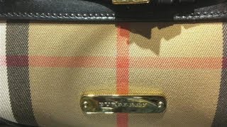 How To Recognize A Fake Burberry Handbag [upl. by Harewood]