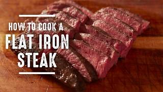 How to Cook a Flat Iron Steak [upl. by Nlycaj]