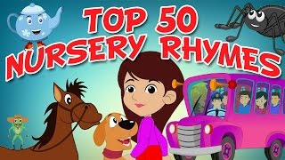 Top 50 Hit Songs  Collection Of Animated Nursery Rhymes For Kids [upl. by Sivam]