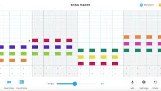 Chrome music lab Song Maker How to make song longer [upl. by Raleigh]