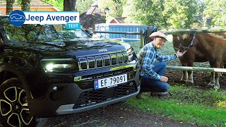 Test av Jeep Avenger 2023 [upl. by Aruasor]