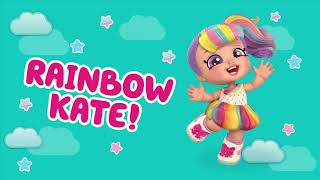 Rainbow Kate COMPILATION  KINDI KIDS Cartoon [upl. by Rodrique]