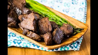 Air Fryer Venison Steak Bites [upl. by Kennan]