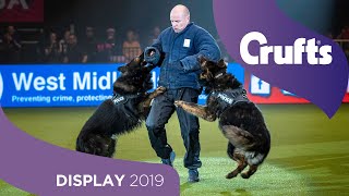 Sound The Alarm The West Midlands Police Dog Display Are Back  Crufts 2019 [upl. by Aigneis958]