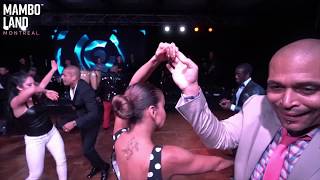 Salsa Dancing wLive Band Mamboland Montreal 2019 [upl. by Lettig]