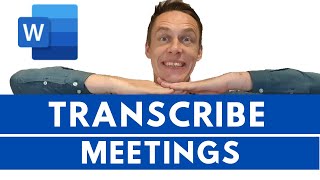 How to Transcribe a Meeting into a Document [upl. by Dilly]