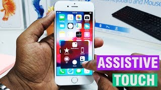 iPhone 6s How To Enable Touch Screen Home Button on iPhone Assistive Touch [upl. by Nicolais]