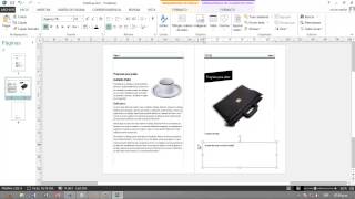 Como hacer un diptico con Publisher 2013 [upl. by Eltsyrk512]