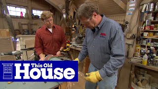 How to Sharpen a Lawn Mower Blade  This Old House [upl. by Colp]