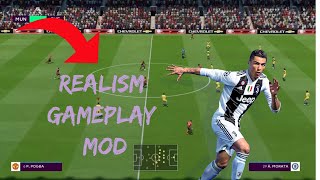 How To Install FIFA 19 Realism Game Play Mod  Better Gameplay  FIFA 19 Patch For CPY And Original [upl. by Mihalco]