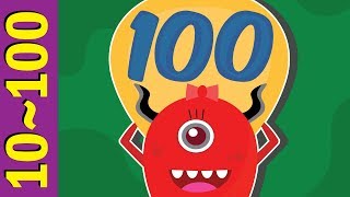 Singing By Tens  Count 10100 Song  Fun Kids English [upl. by Ahseet]