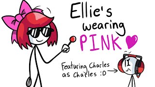 Ellies Wearing Pink Henry Stickmin Animatic [upl. by Thury761]