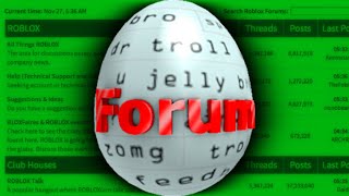 THE ROBLOX FORUMS ARE BACK [upl. by Nerred]