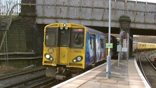 Half an Hour at 216  Birkenhead North Station 1022017  Class 507 508 terminus [upl. by Allenod]