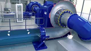 ANDRITZ Hydro turbine animation  Francis [upl. by Ransell]