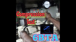 compression test Cummins 6BT [upl. by Moriah861]