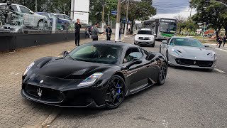 MAIOR ENCONTRO DE CARROS ESPORTIVOS DO BRASIL 2022  Parte 1  Supercars in Brazil [upl. by Lzeil]