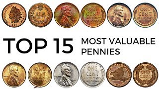 Top 15 Most Valuable Pennies [upl. by Skye]