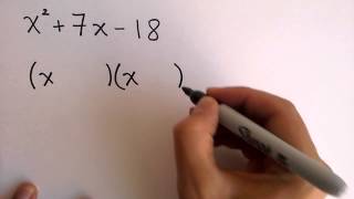 Factoring Quadratic Expressions Pt 1 [upl. by Niret]