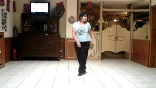 Rhumba And Roses  Line Dance  Teach amp Demo  Deutsch [upl. by Josler104]