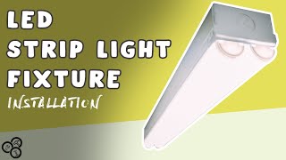 How to Install an LED Strip Light  Workshop amp Garage Lighting Upgrade [upl. by Humph]