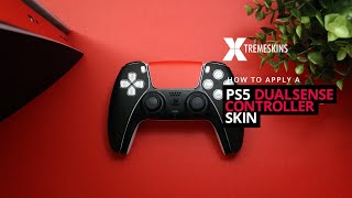 How to apply a PS5 DualSense Controller skin  XtremeSkins [upl. by Gillett563]