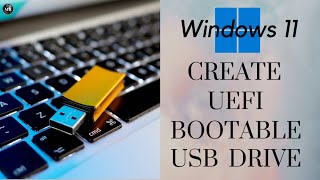 Windows 11 How to Make a UEFI Bootable USB Drive Using Rufus [upl. by Anillek848]