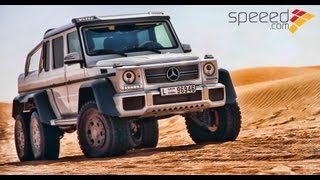 Mercedes G63 AMG 6X6 تجربة مرسيدس جي63 ايه ام جي [upl. by Thomasine80]