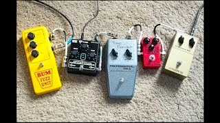 In Depth Tone Bender Comparison [upl. by Manvil]