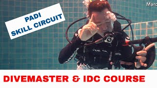 PADI Divemaster Skills Circuit and IDC Skills Circuit  Get the Best Scores [upl. by Thurston]