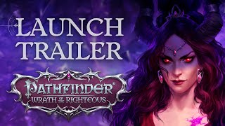 Launch Trailer  Pathfinder Wrath of the Righteous [upl. by Milurd]