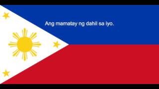 National Anthems The Philippines  Lupang Hinirang  Lyrics  Translation [upl. by Samale]