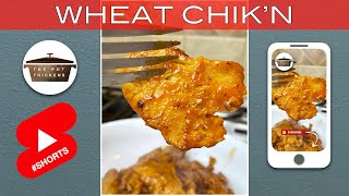 WTF Seitan  Viral TikTok Vegan Chicken shorts [upl. by Aniretake]