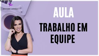 Aula  Trabalho em Equipe [upl. by Plusch]